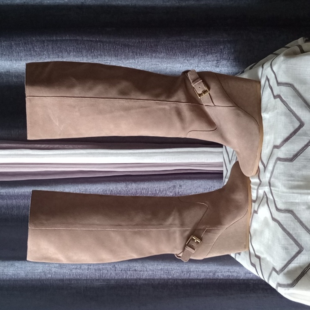 COPY - 100% Authentic Coach Knee length suede women's boots size 7 1/2